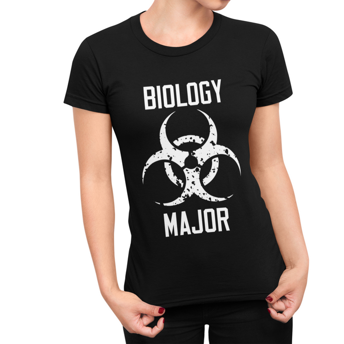 Women's Biology Hazard T-Shirt - Slim Fit