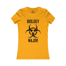 Load image into Gallery viewer, Women&#39;s Biology Hazard T-Shirt - Slim Fit