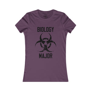 Women's Biology Hazard T-Shirt - Slim Fit