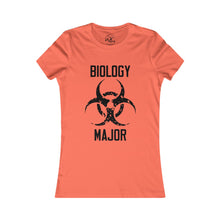 Load image into Gallery viewer, Women&#39;s Biology Hazard T-Shirt - Slim Fit