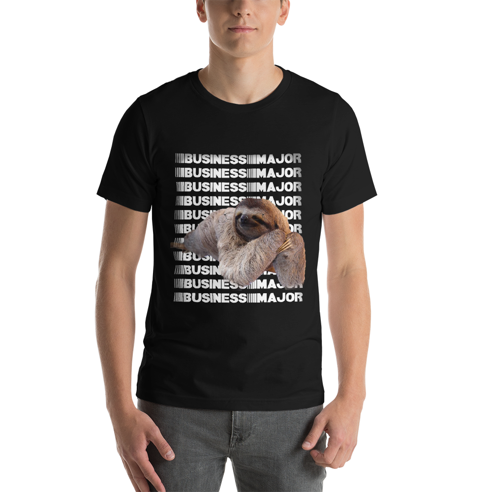 Men's Business Sloth T-Shirt